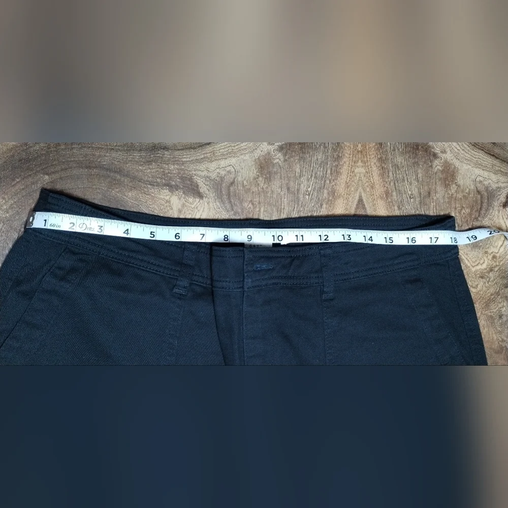 a new day Women's Black Pants Stretch Chinos Size (16)
